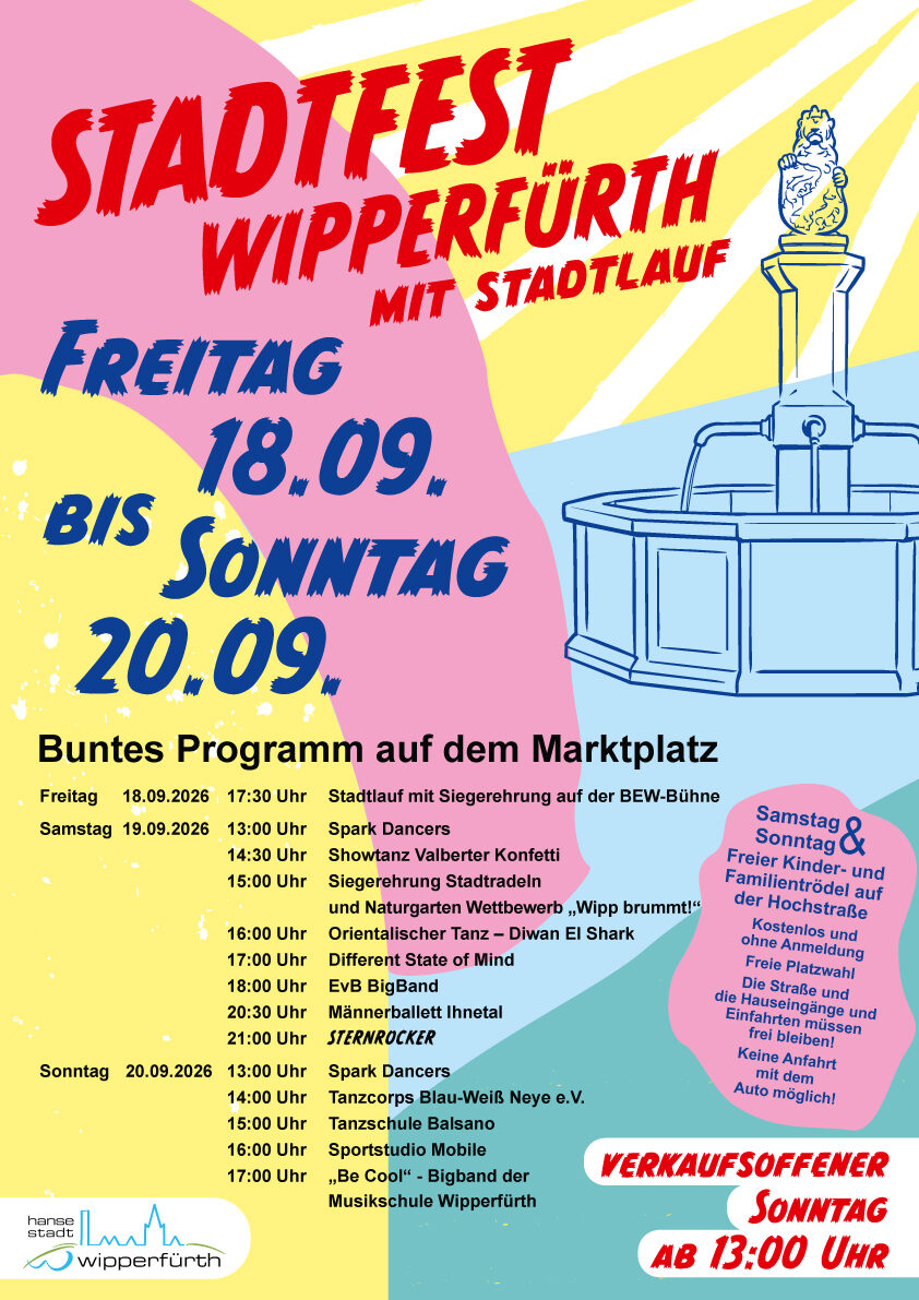 Plakat Dugong meets Stadtfest Wipperfürth